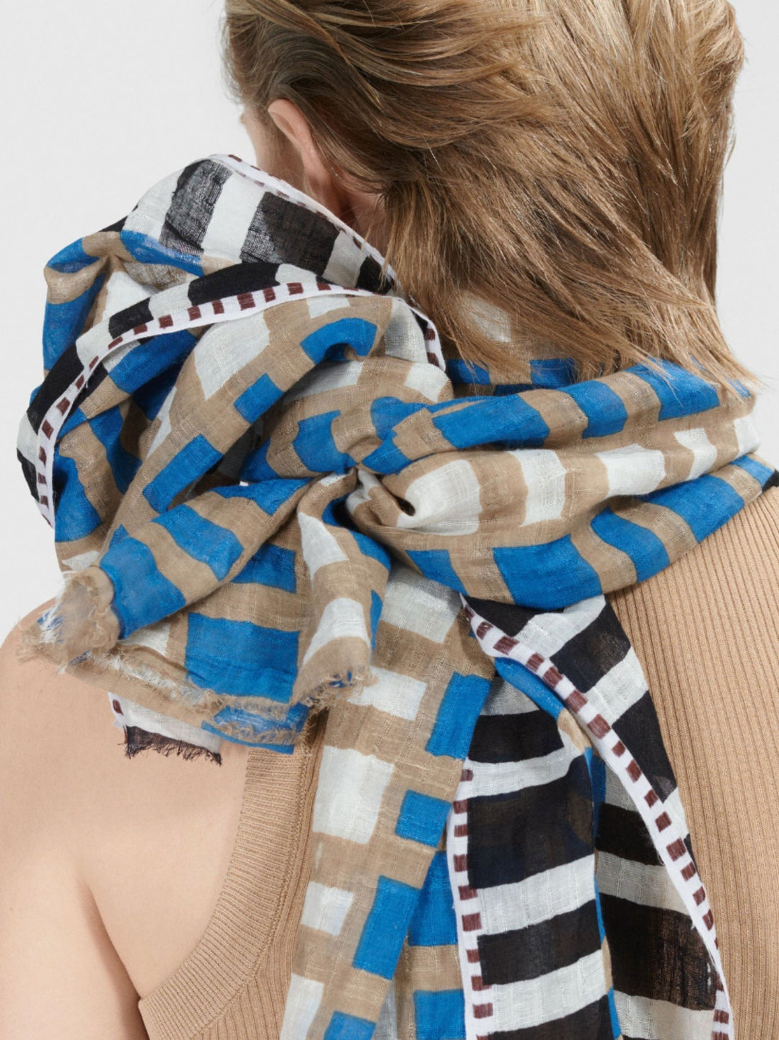 Printed scarf clay Ps2453 - Epice