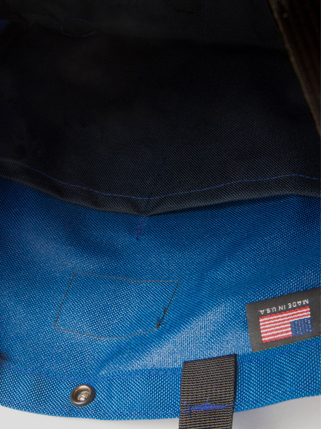 Multi pocket bag royal blue - Bags in Progress