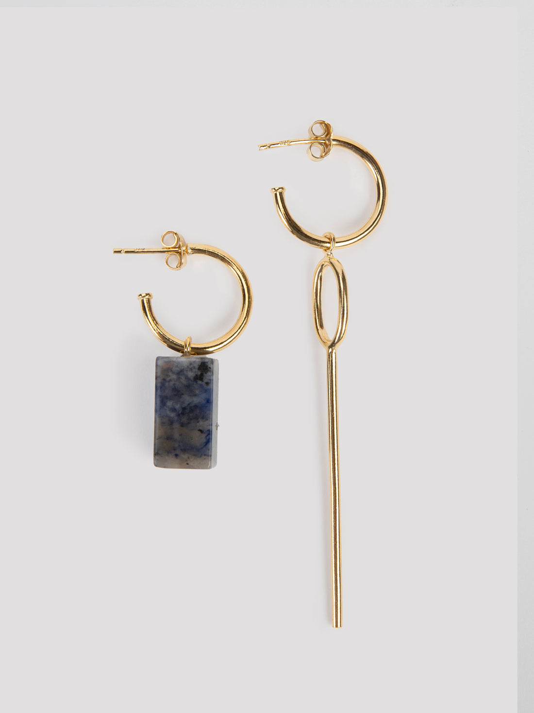 Bauspiel sodalite earrings - Studio Collect