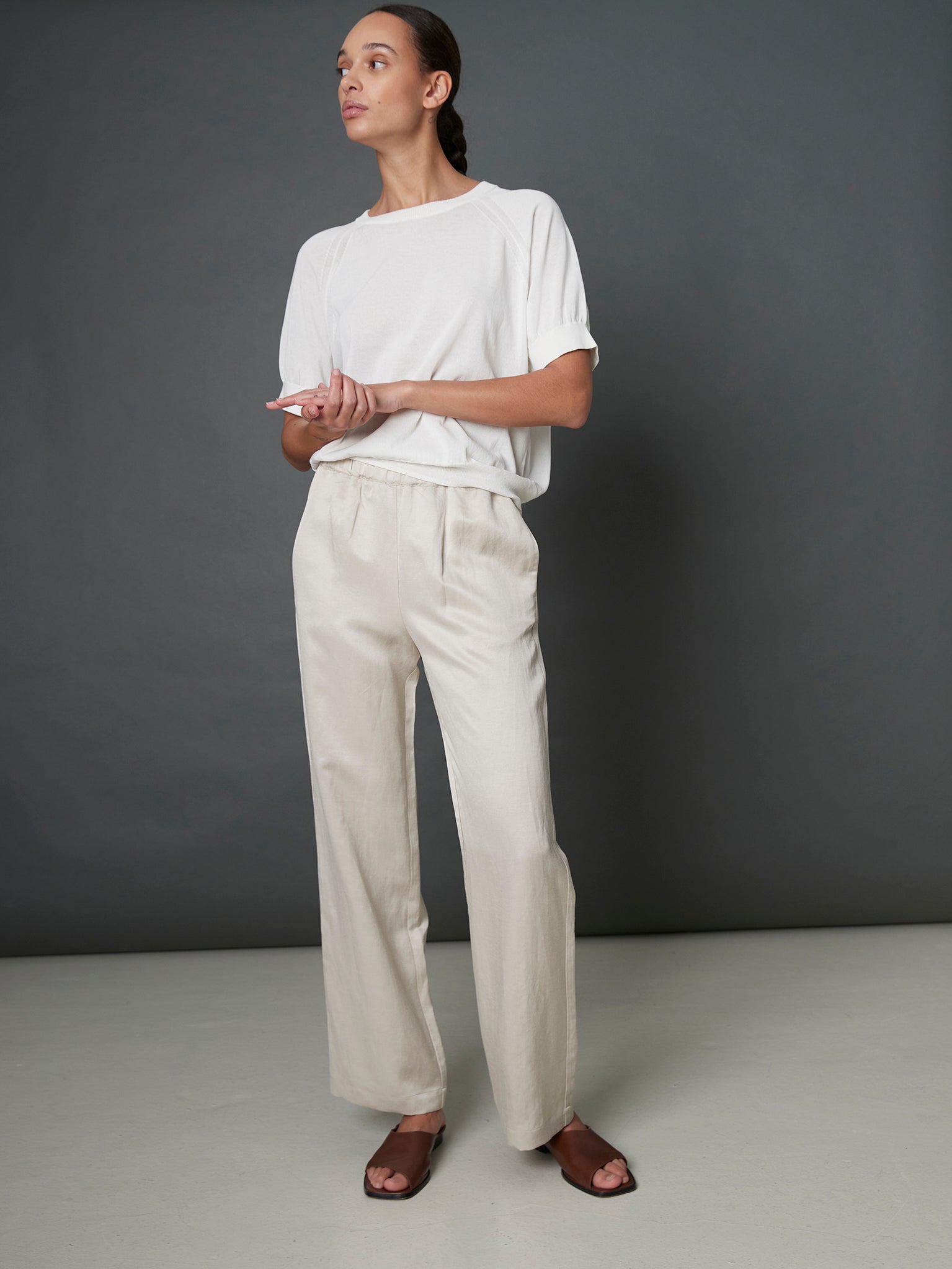 【E RIN AI E】NABI CIRCLE CHIRRING PANTS XU NAGOYA | ⚓️NEW ARRIVAL⚓️ 【E RIN AI E】 NABI CIRCLE