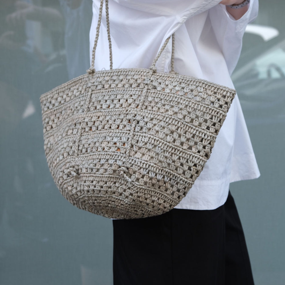 Cap small raffia bag - Sans Arcidet
