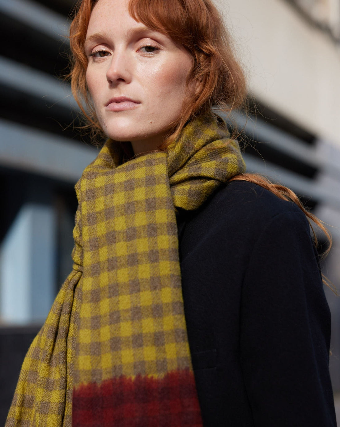 Beatles scarf pistacchio 23h - Lovat & Green