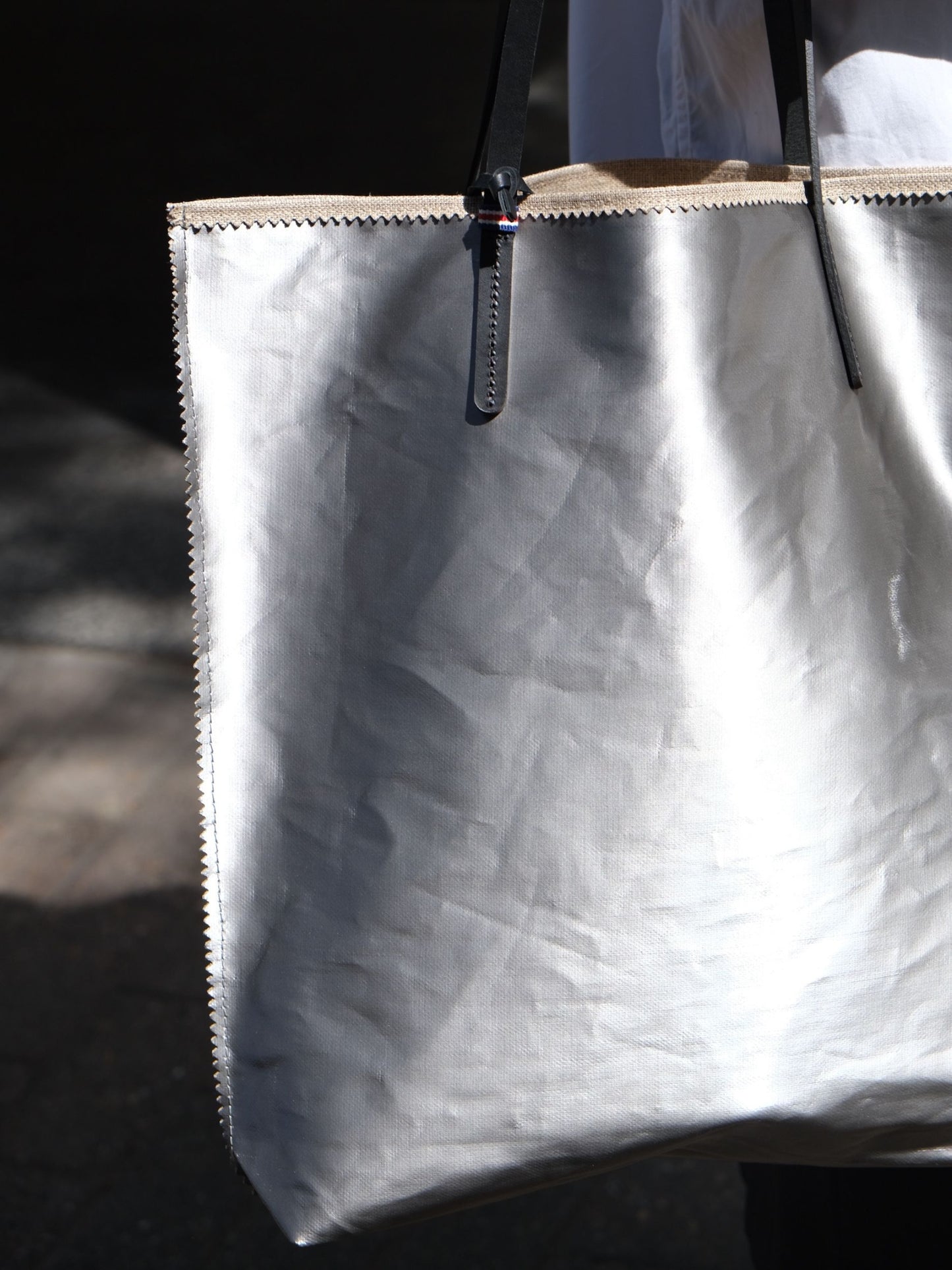 Amie tote bag silver - Jack Gomme
