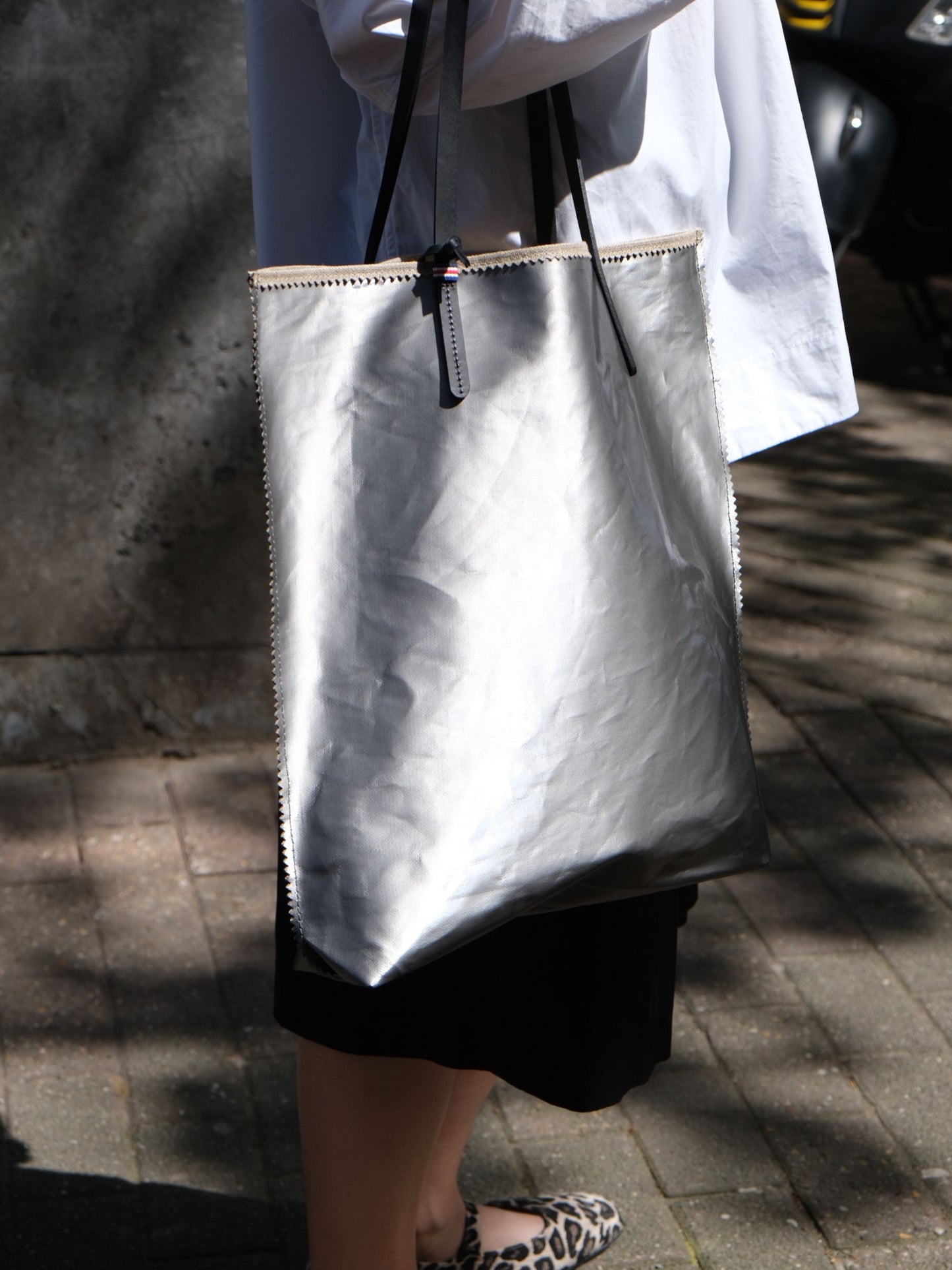 Amie tote bag silver - Jack Gomme