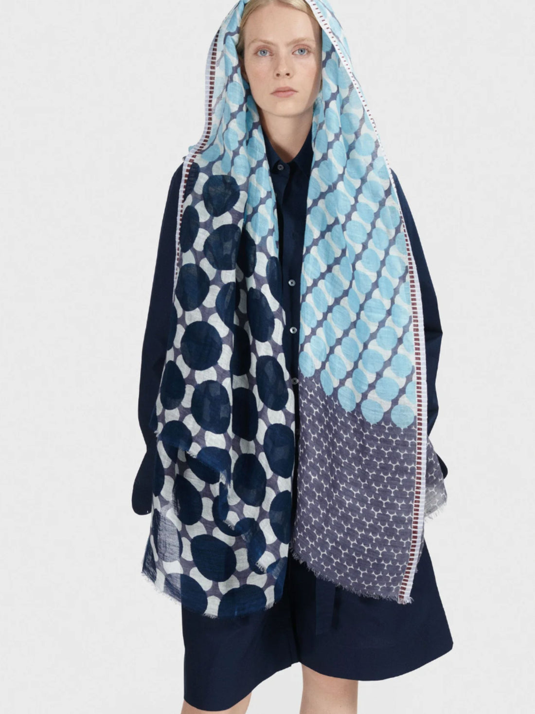 Printed scarf sky Ps2430 - Epice