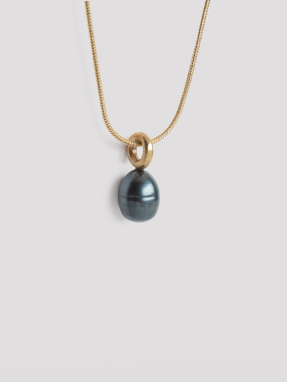 Black pearl necklace - Lepagon