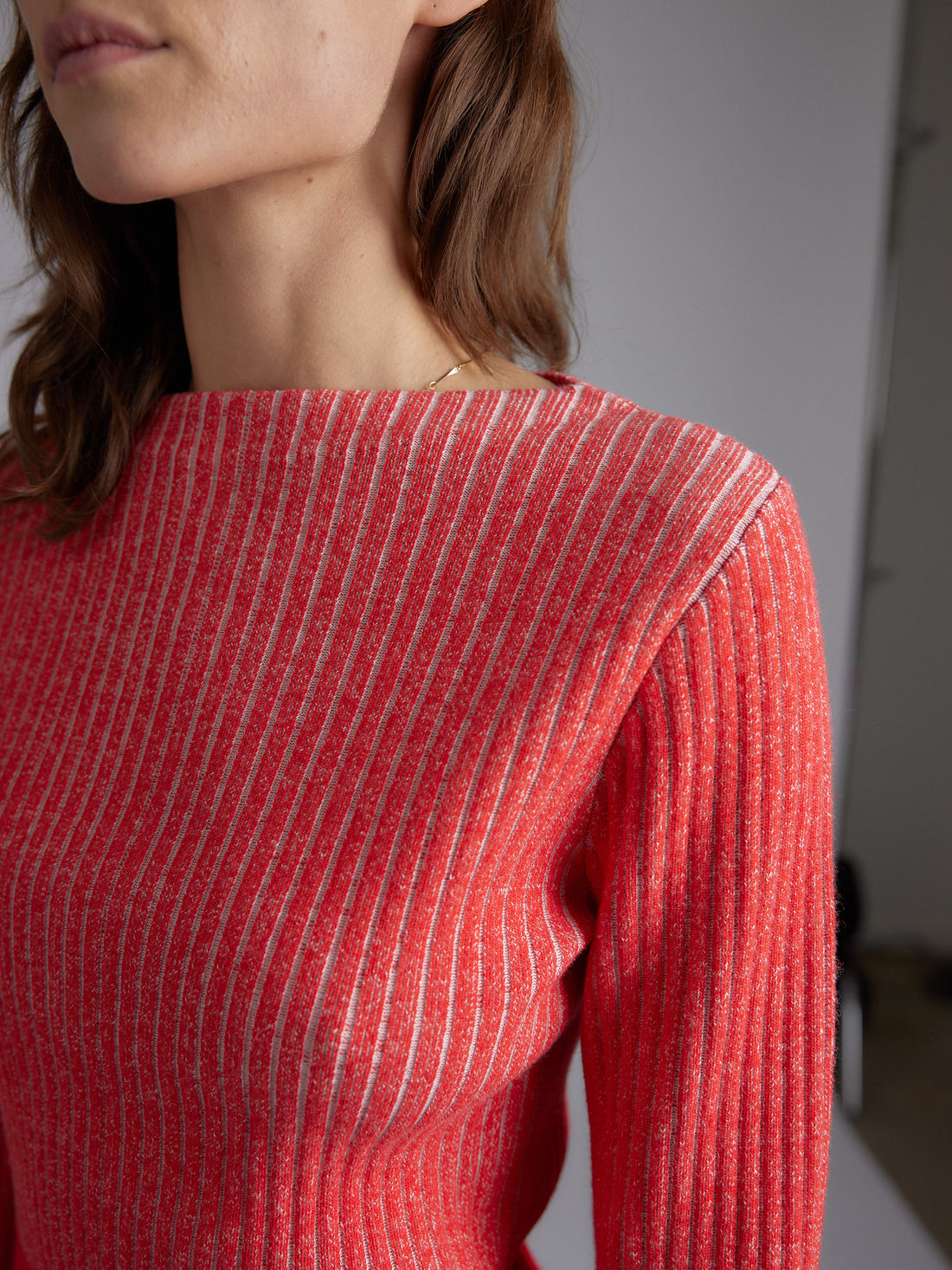 Ribs Marin Sweater 24p Red