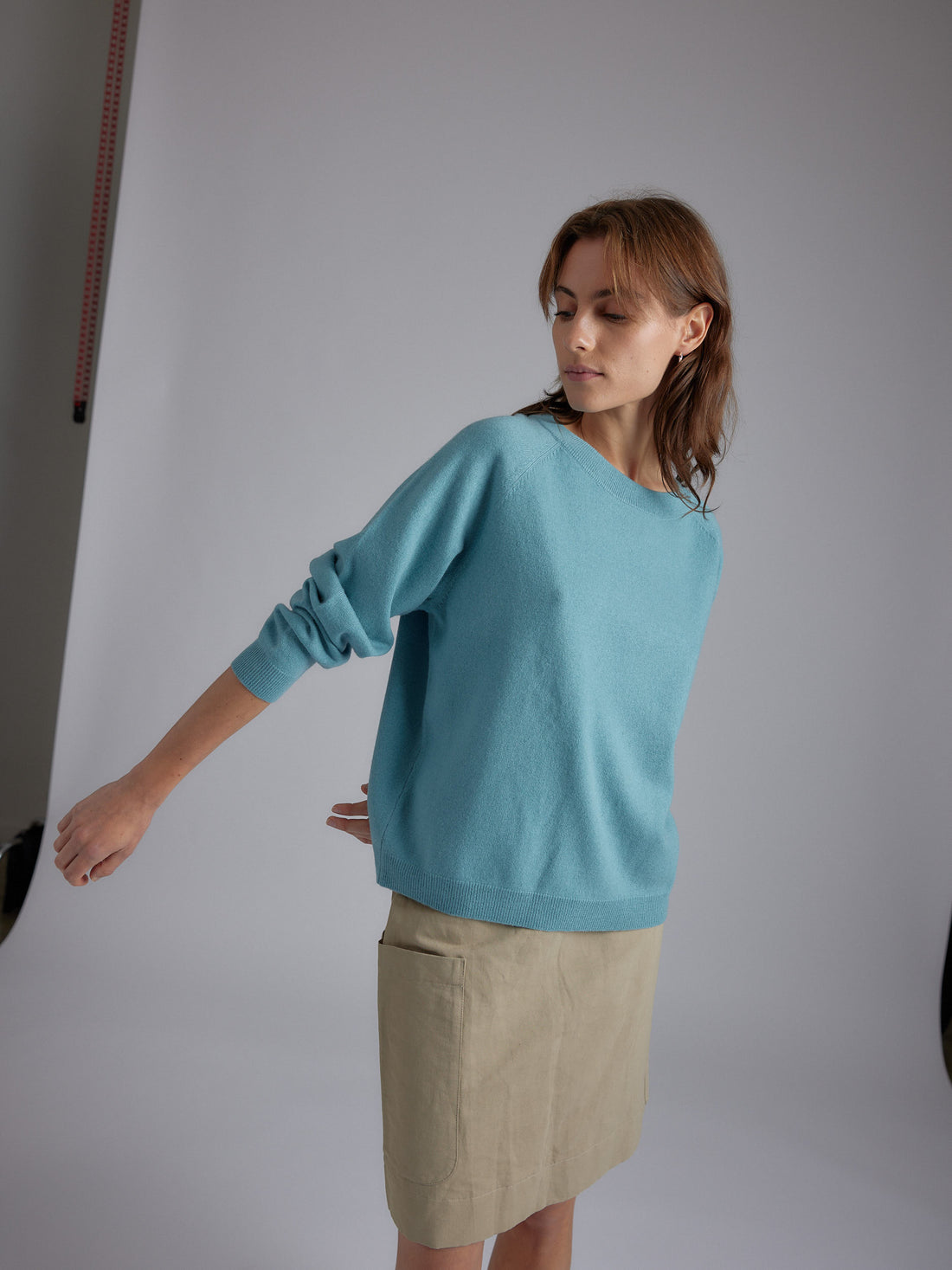 Solux Rond Sweater 24p Turquoise – Rue Blanche