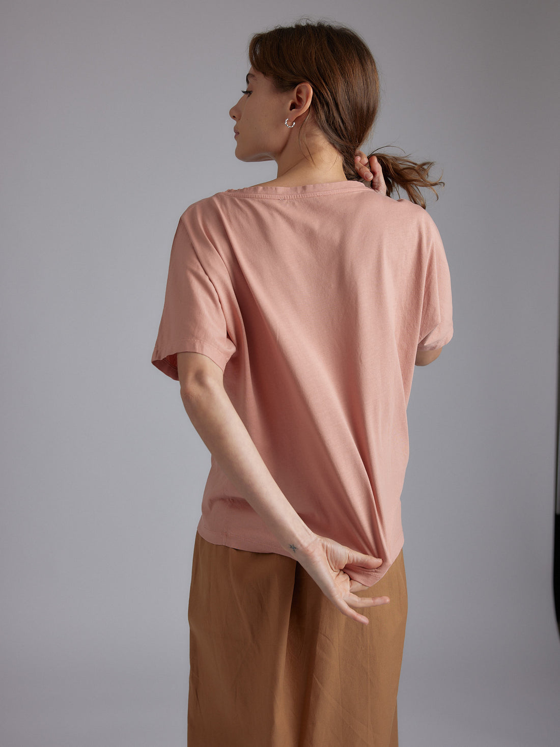 Organic Rond T-shirt 24p Blush