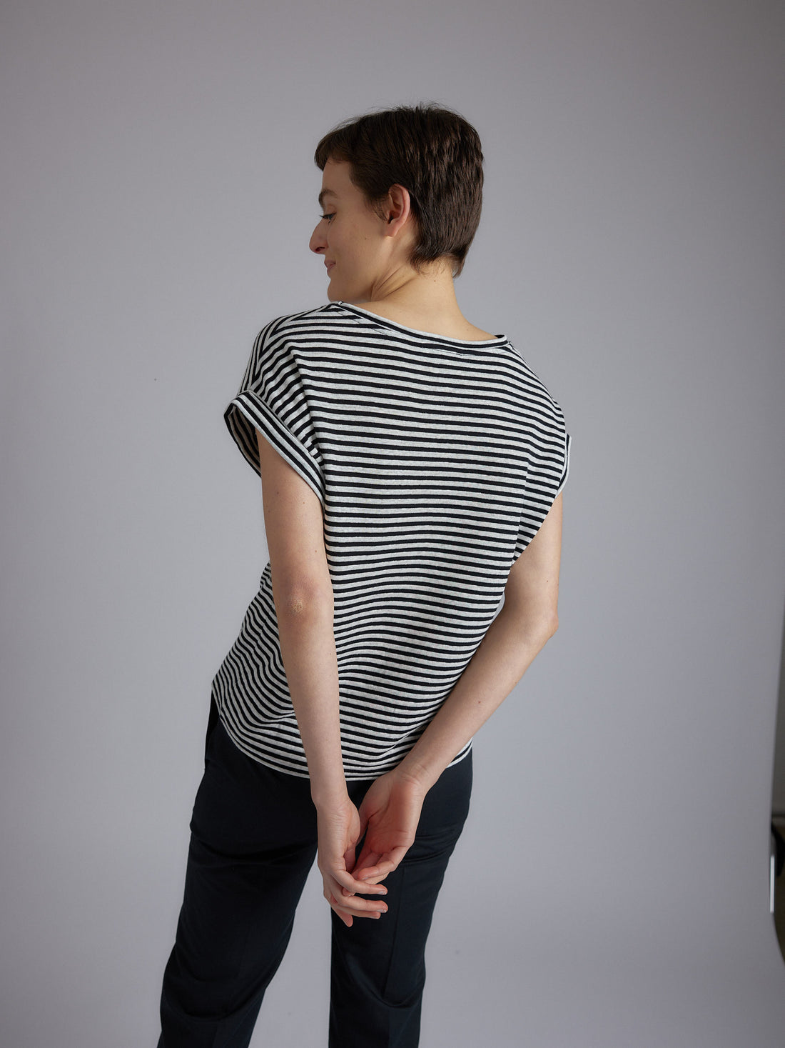Lincot Sm T-shirt 24p Stripe