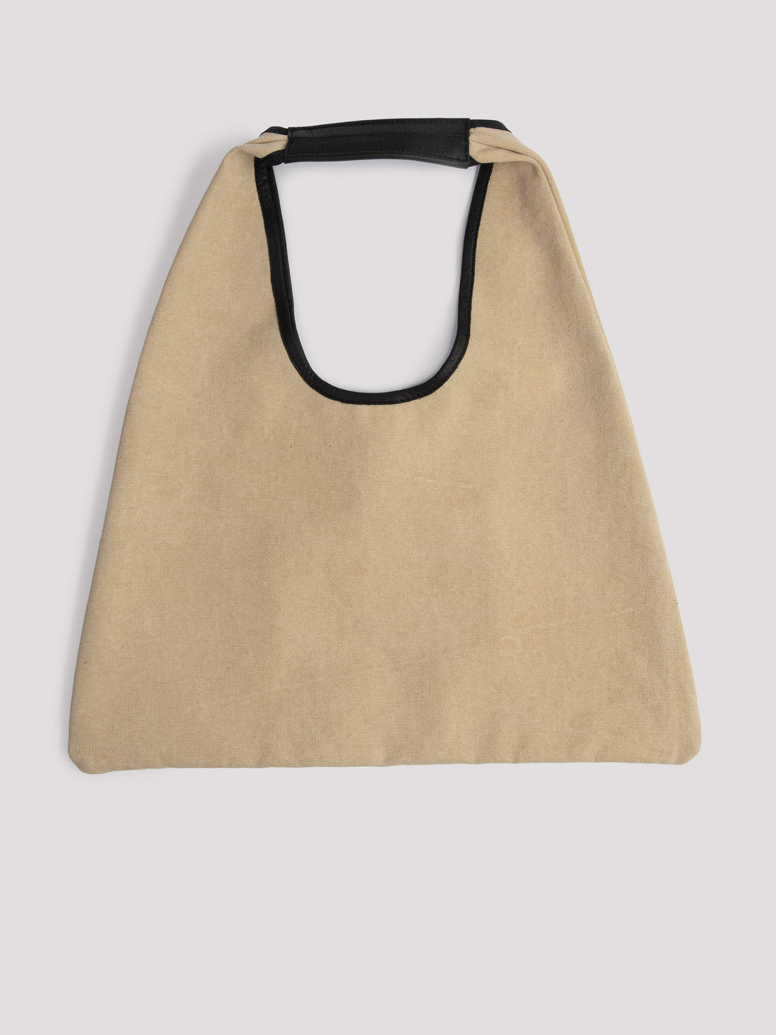 Triangle canva shoulder bag small - Arron