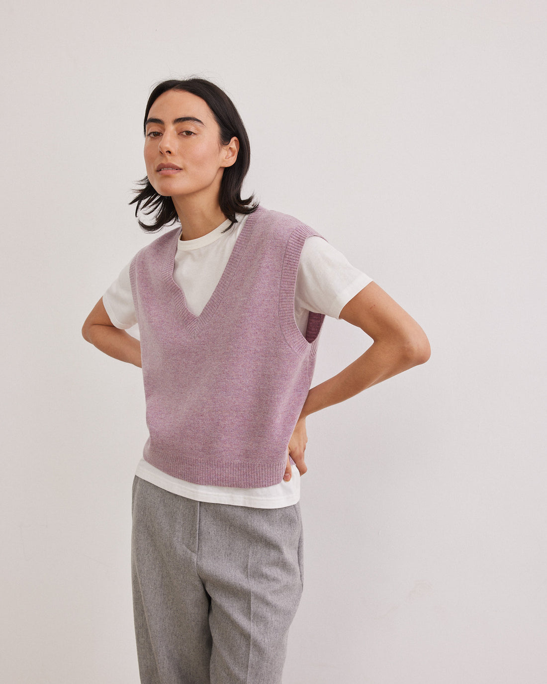 Shirley Gilet 23a Cyclamen