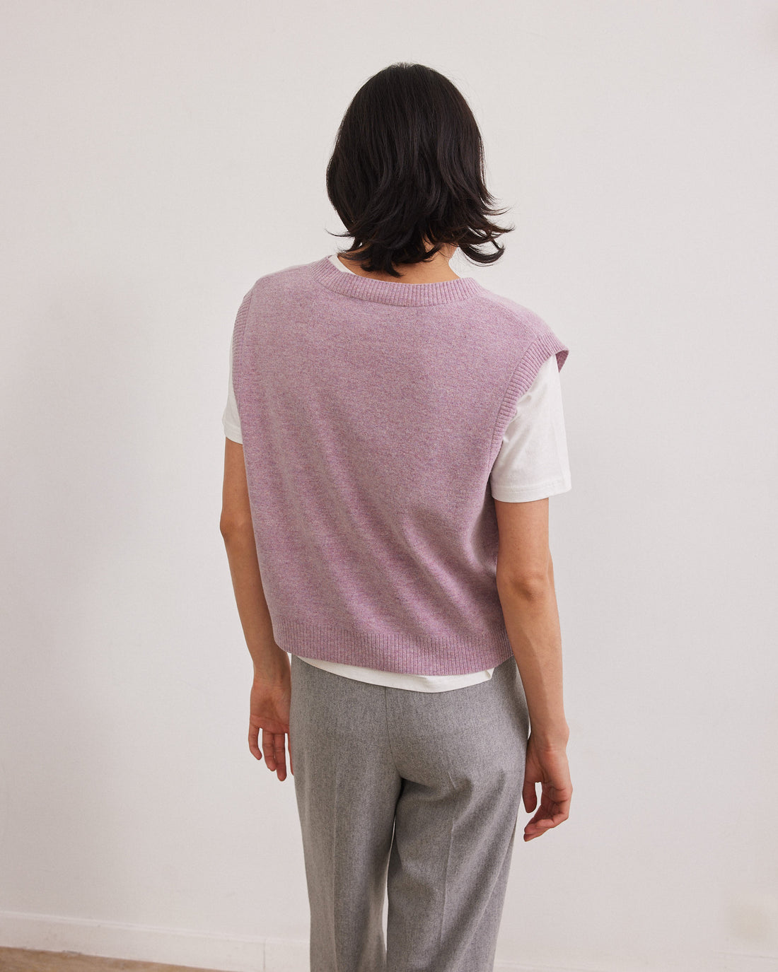 Shirley Gilet 23a Cyclamen
