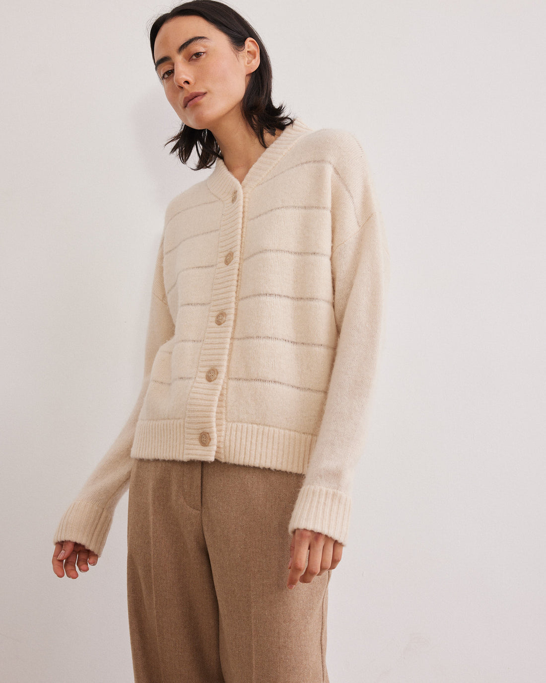 Alpa Cardi 23h Ecru