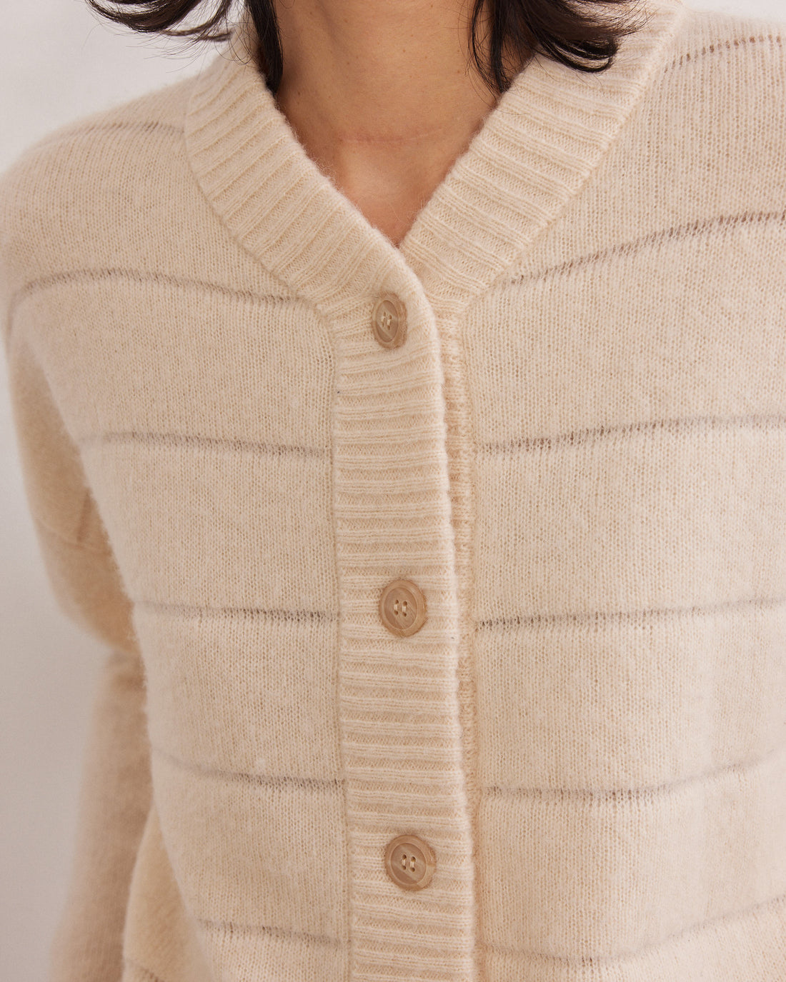 Alpa Cardi 23h Ecru