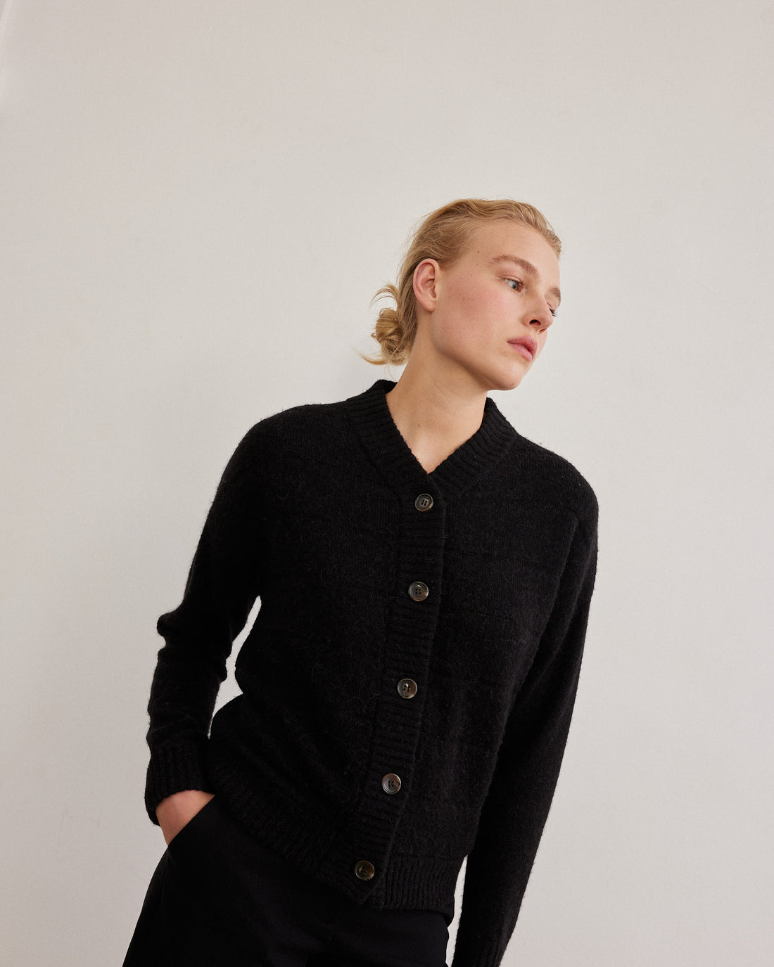 Alpa Cardi 23h Charcoal