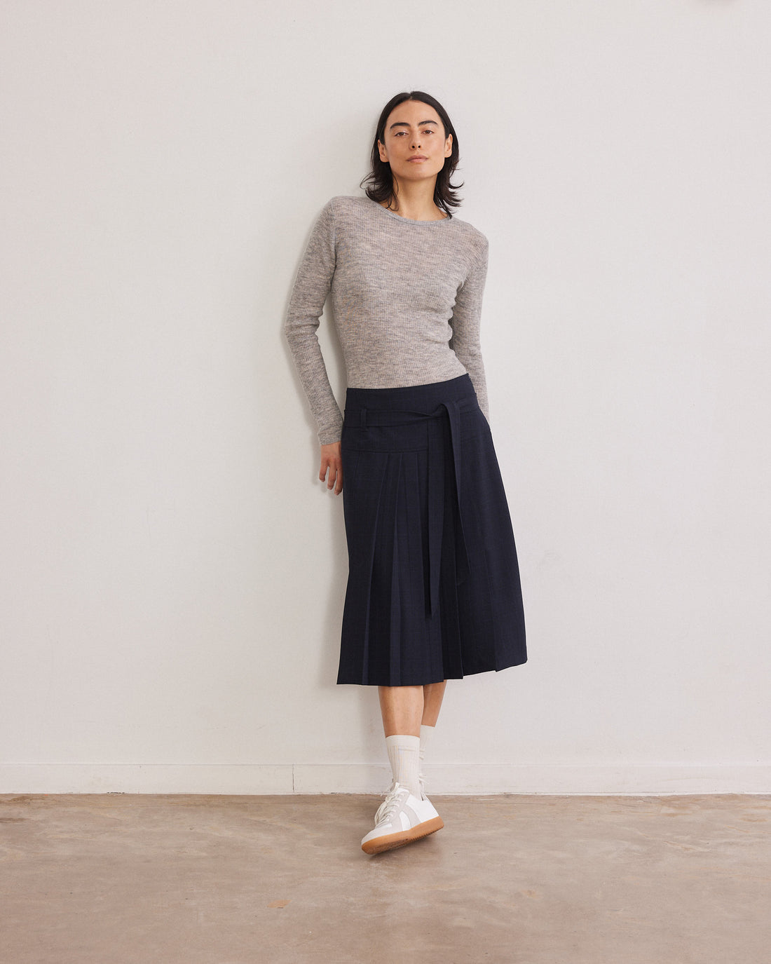Underlux Ribs 23a Grey Mel