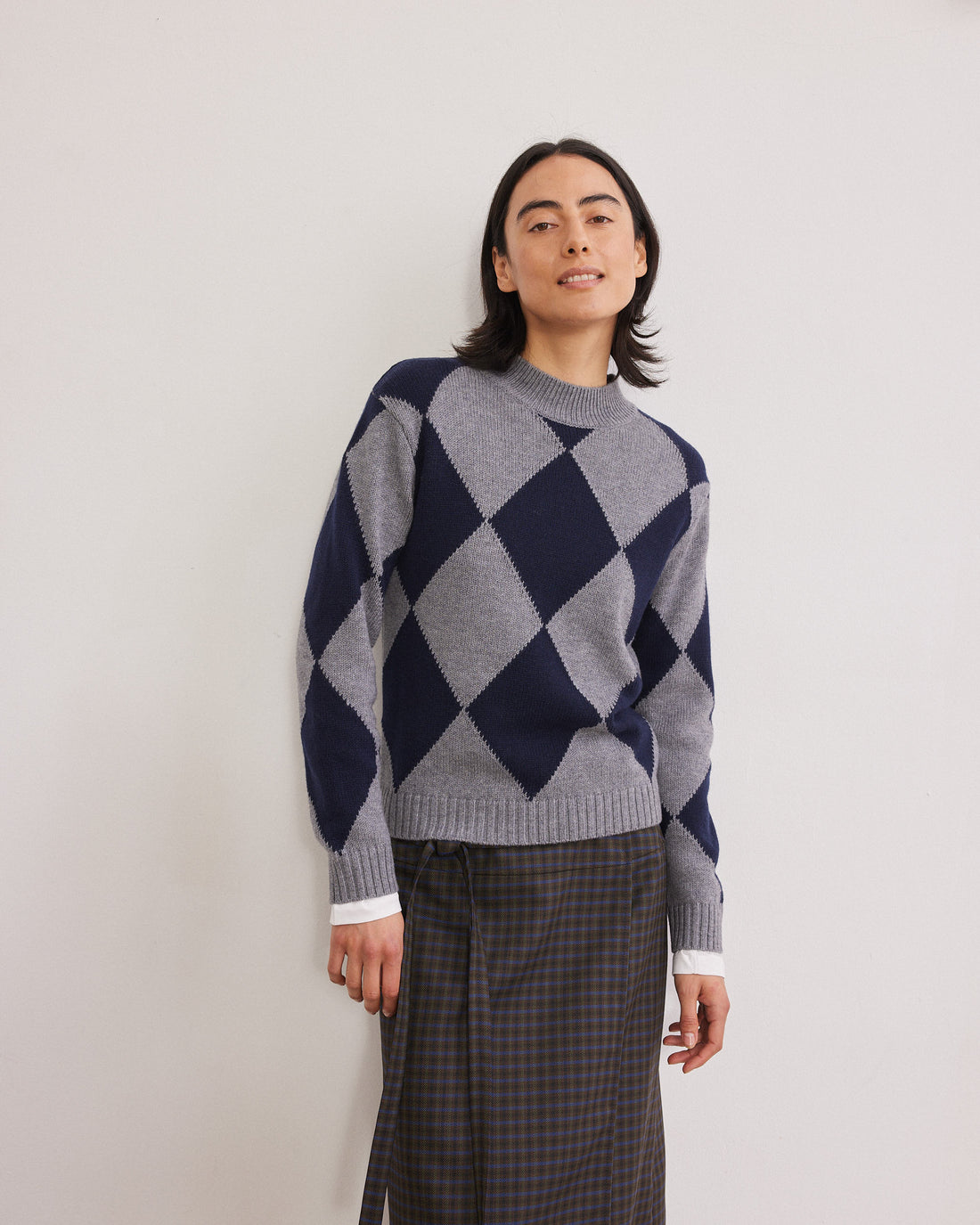 Chelsea Losange 23a Grey Mel
