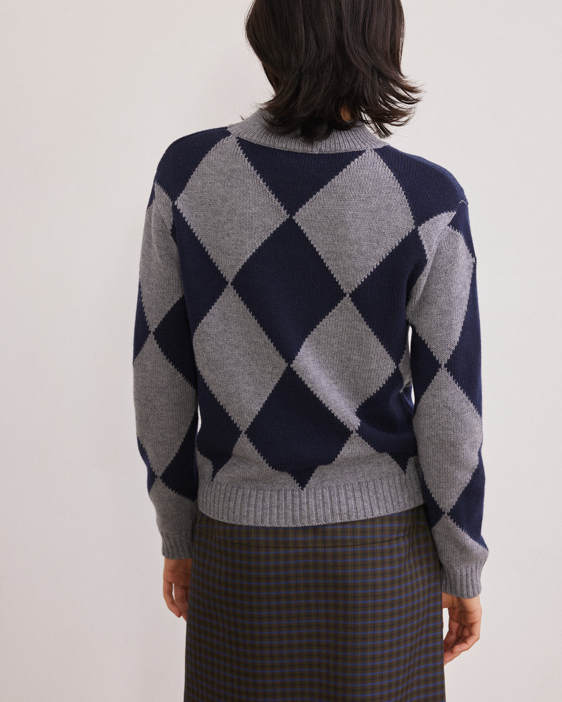 Chelsea Losange 23a Grey Mel
