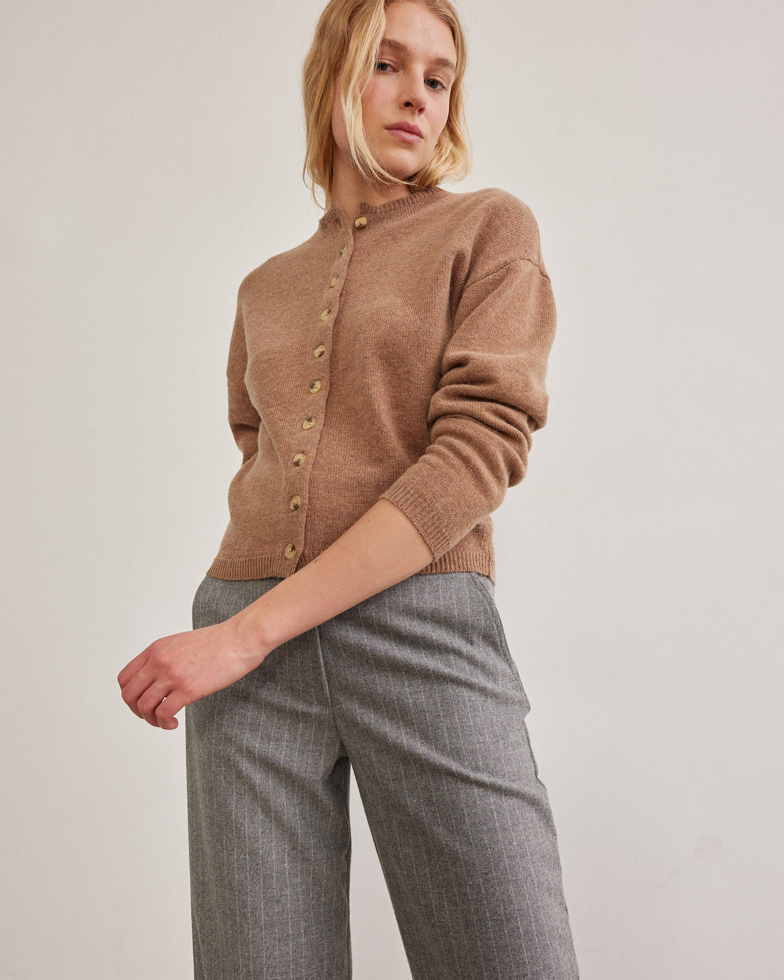 Shirley Cardi Rond 23a Camel