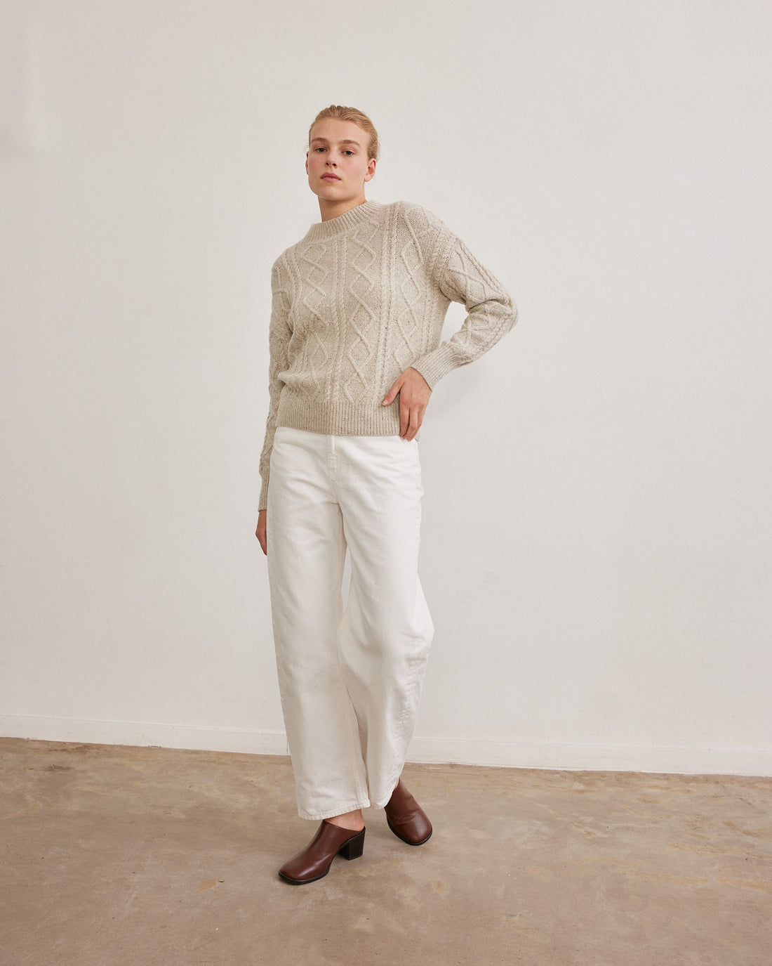 Aran Pull 23h Natural
