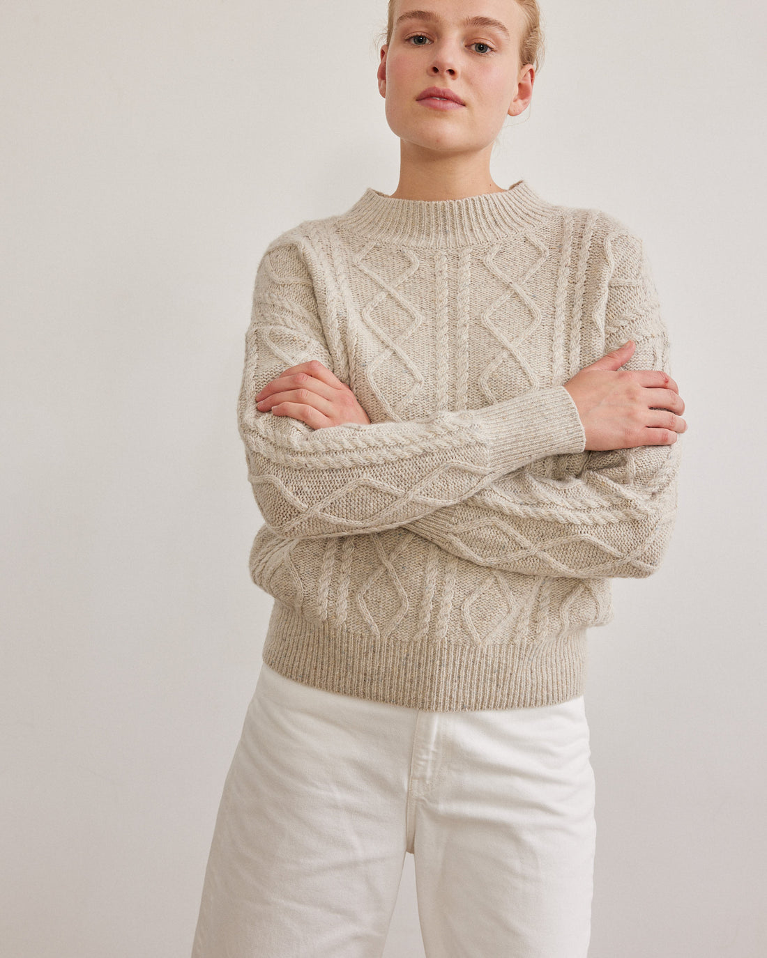 Aran Pull 23h Natural