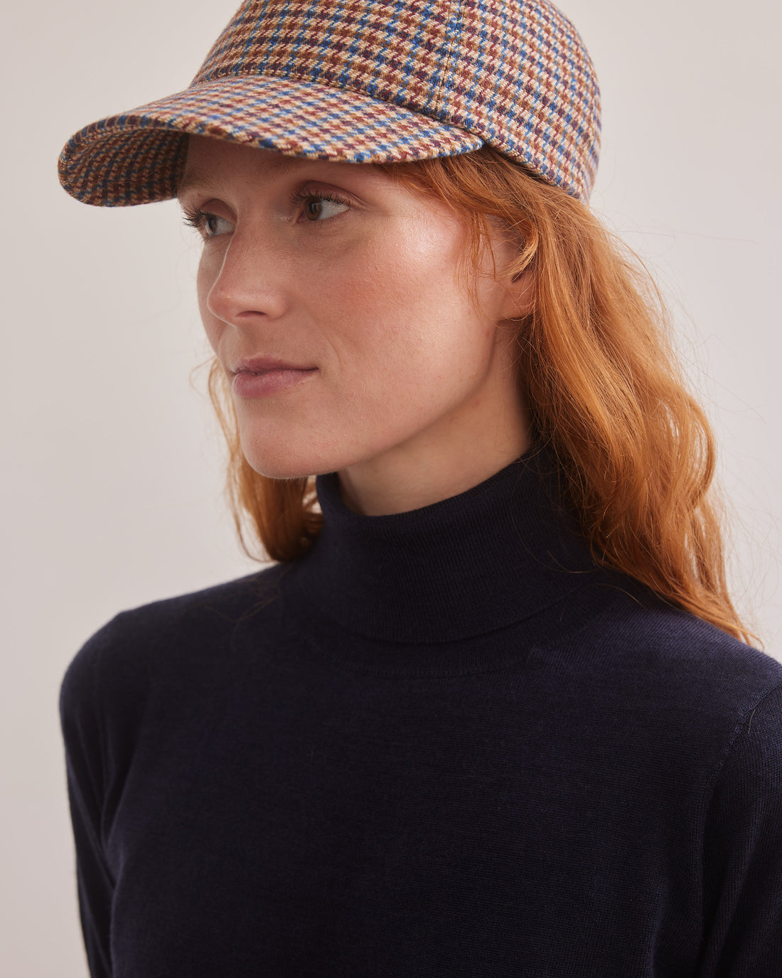 Baseball cap vichy brown 23h - Bronté