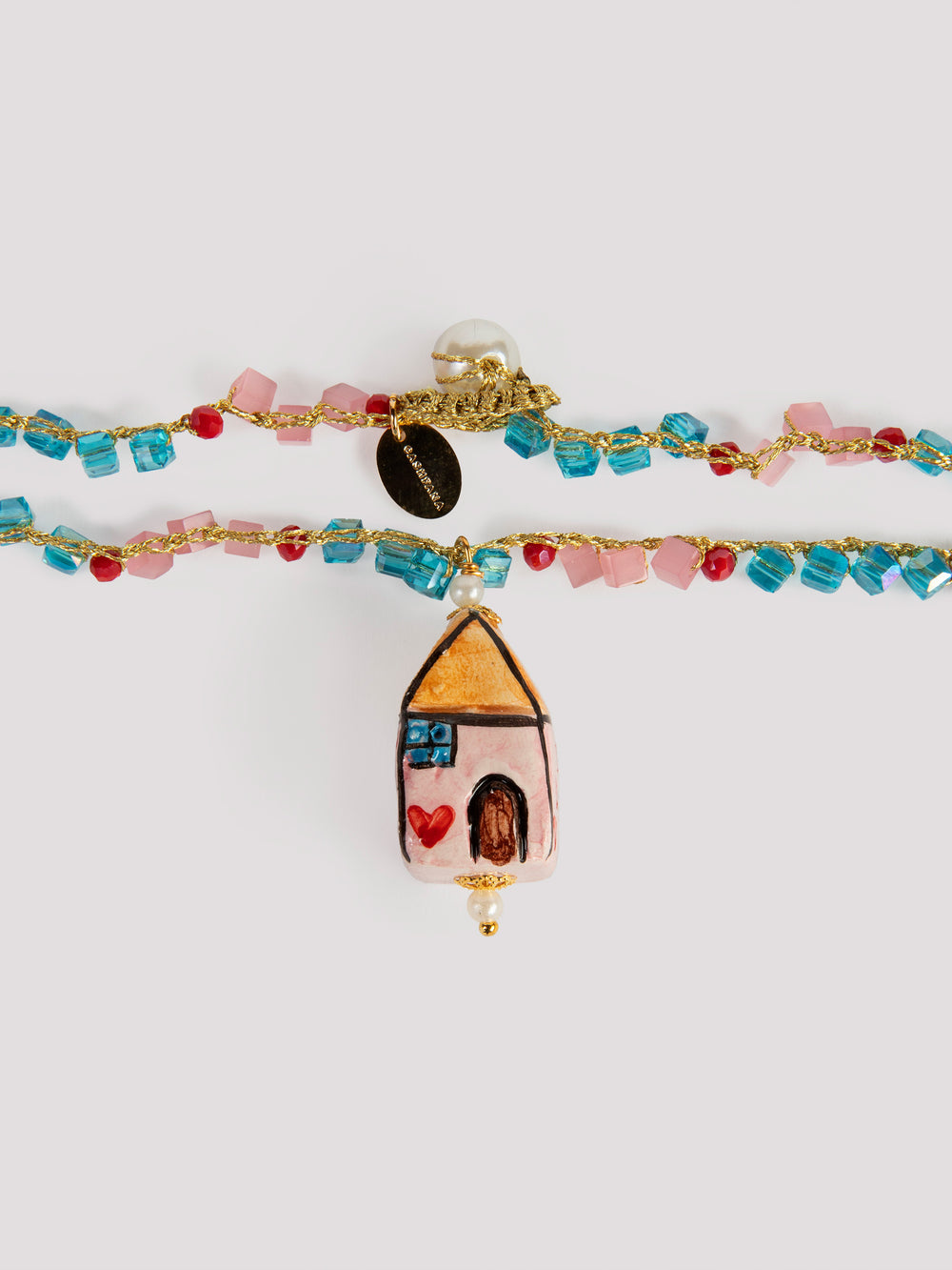 House necklace Rosa - Cashfana
