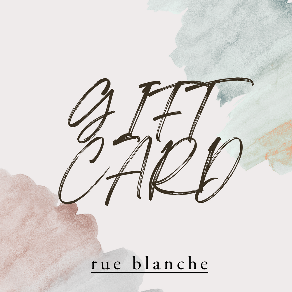 rue blanche Gift Card