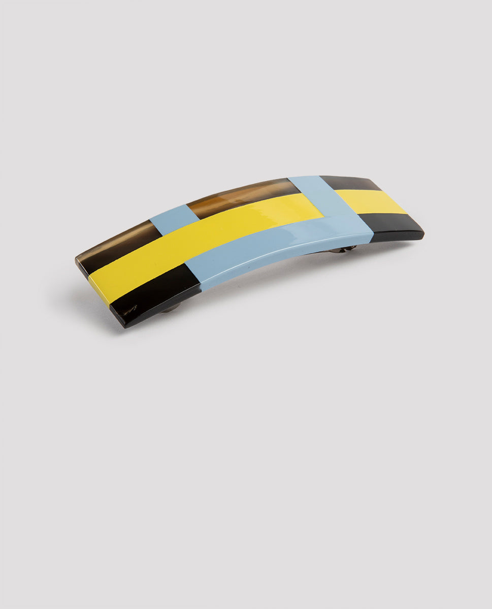 Hair clip yellow L'Indochineur Rue Blanche