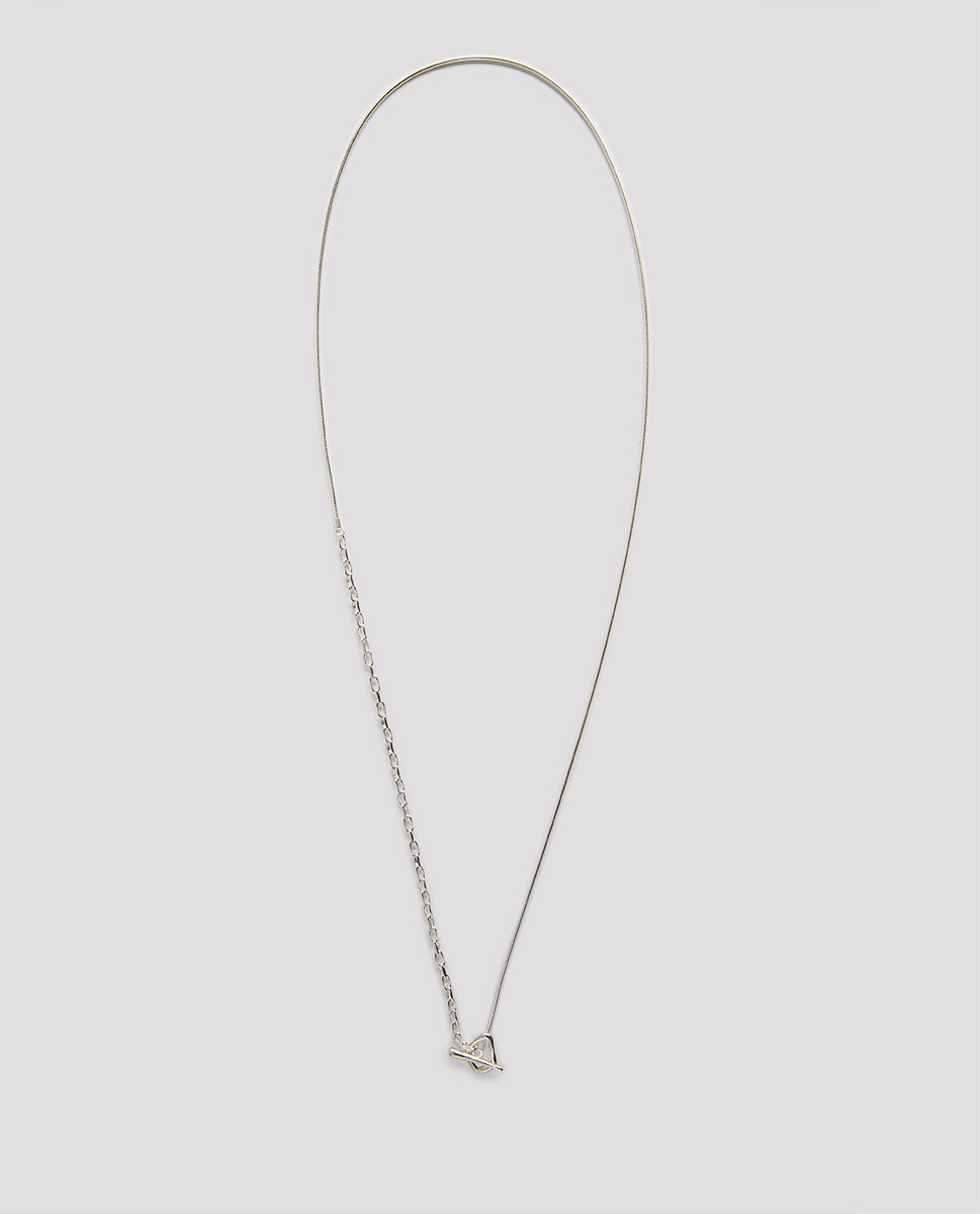 Condiment silver necklace - TEN