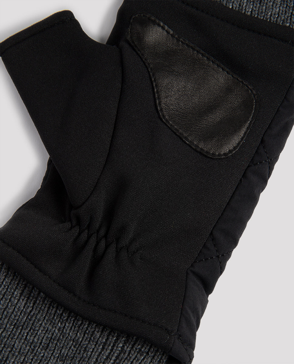 Argenteuil mittens black - L'Apéro