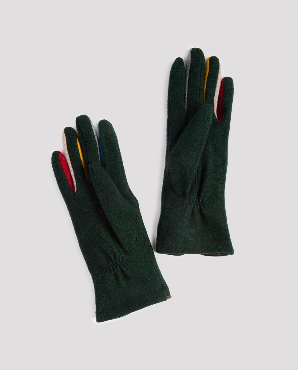 Bourget gloves green - L'Apéro