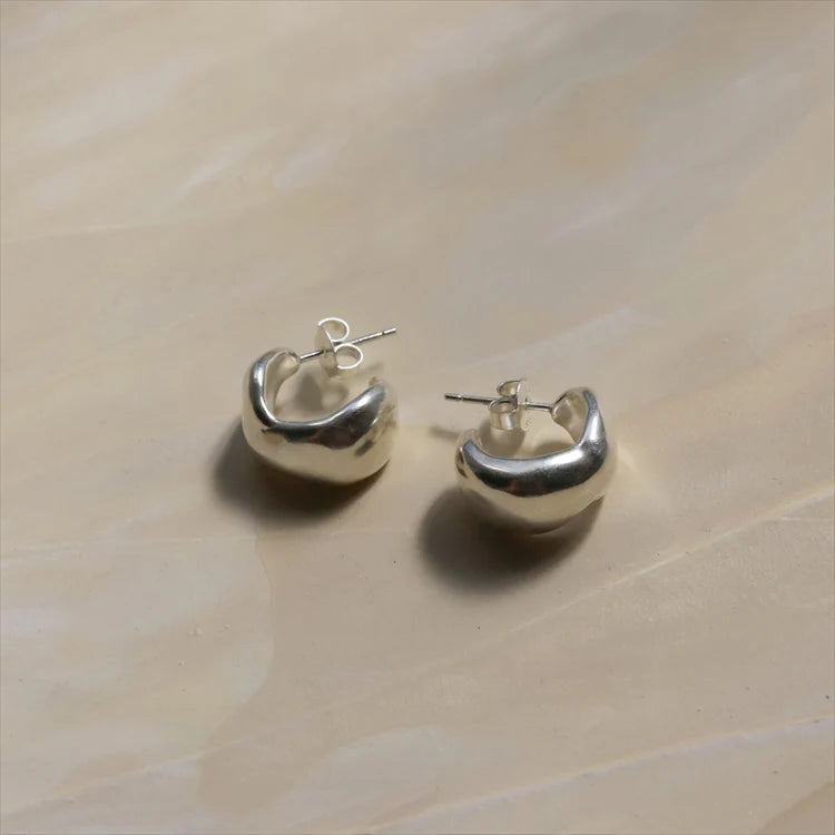 Plum earrings - Ten