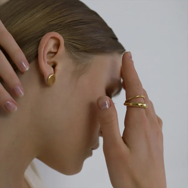 Cross Ring gold - Ten