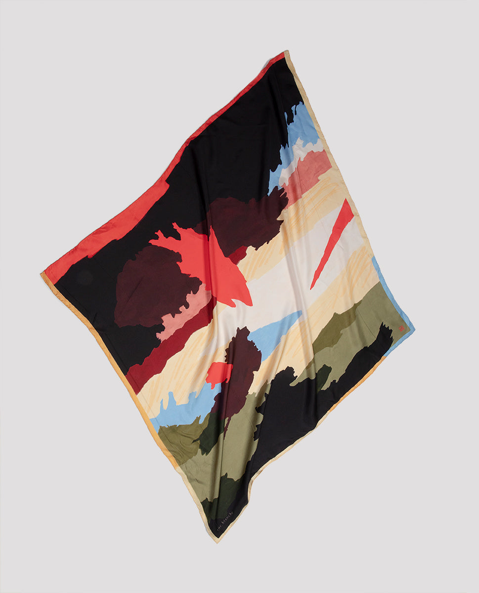 Foulard silk 23a Print