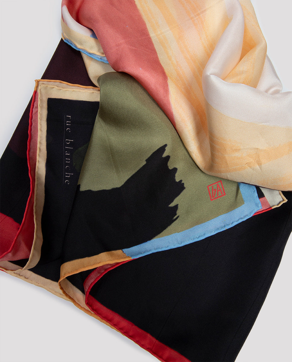 Foulard silk 23a Print