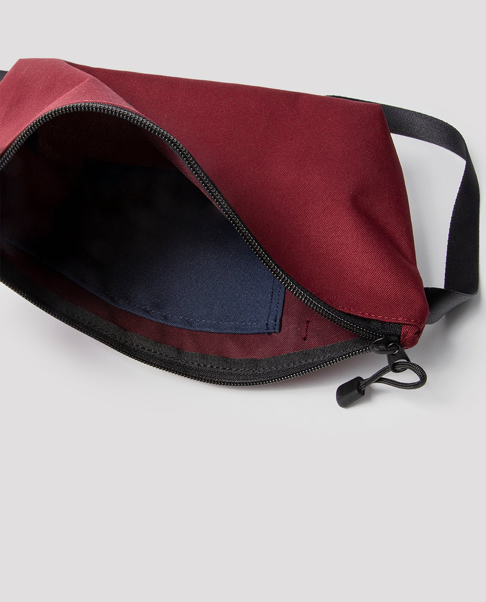 Fannypack burgundy - Bags in Progress