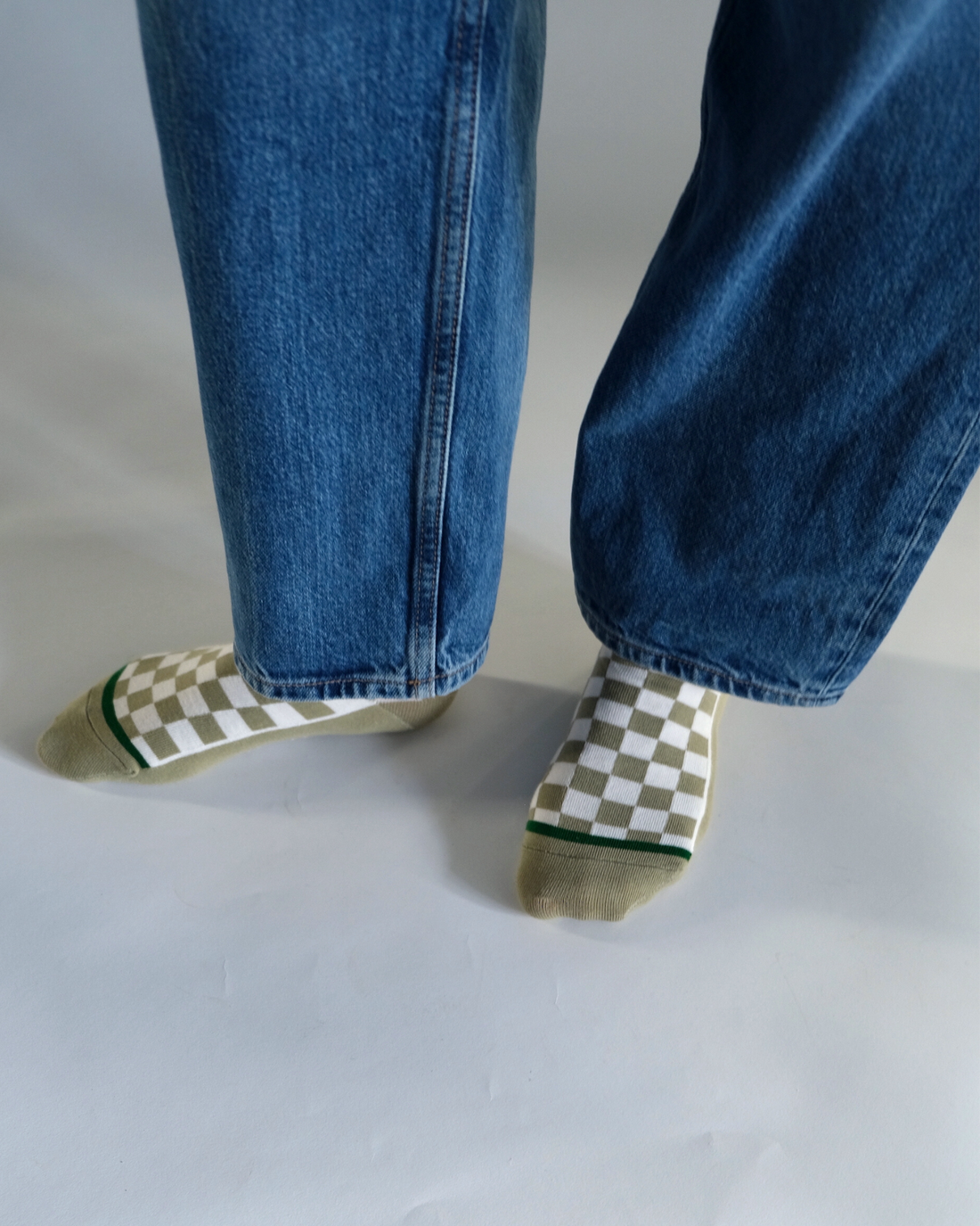 Chausse Damier 23p Tilleul