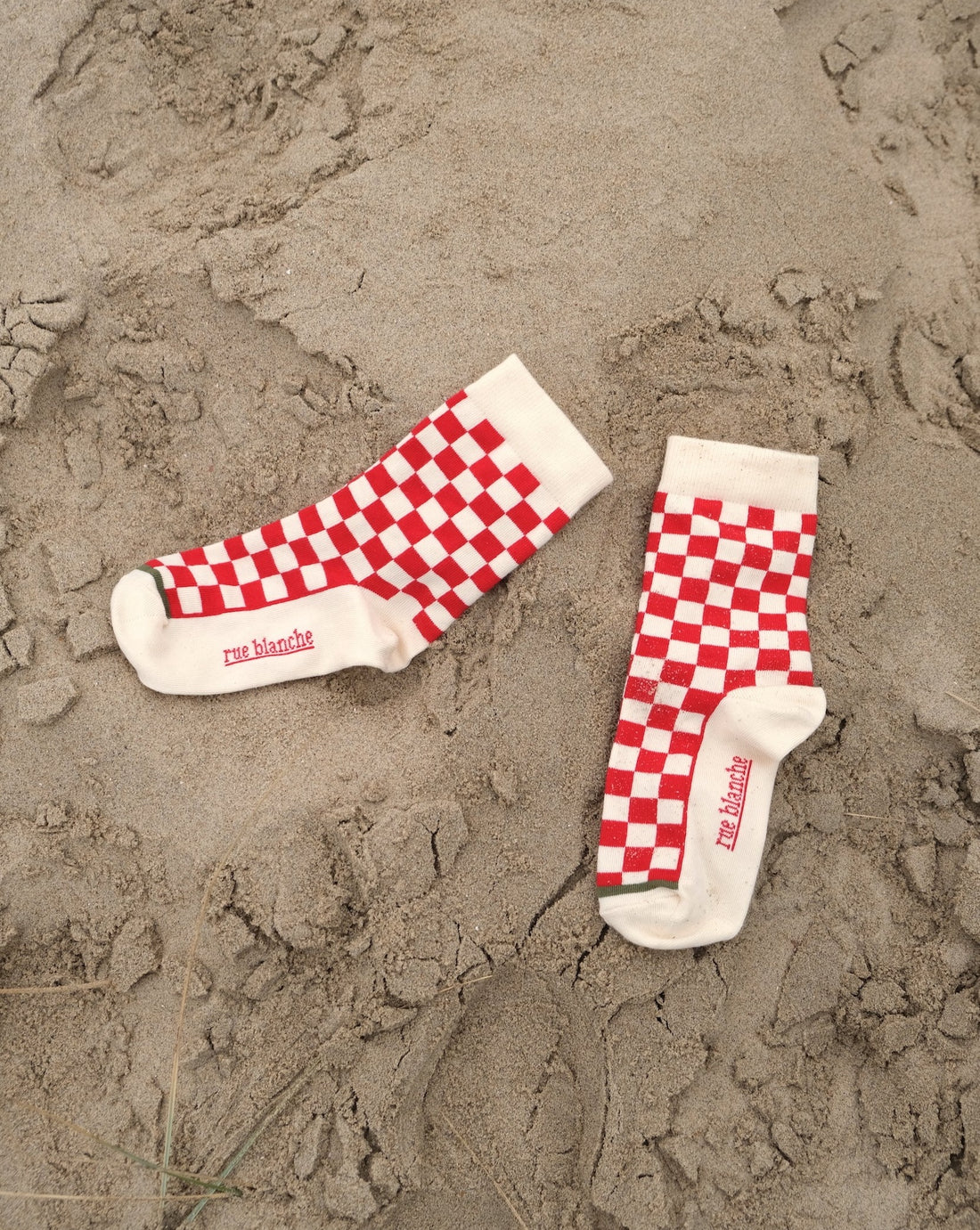 Chausse Damier 23p Rouge