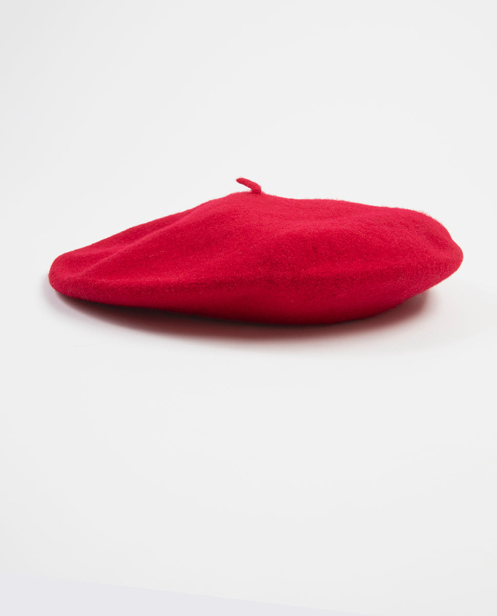 Beret hat red - Bronté