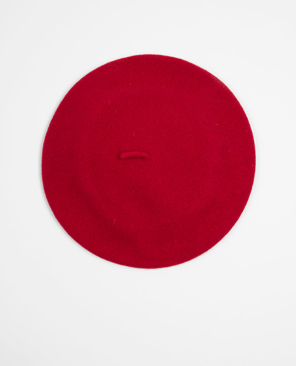 Beret hat red - Bronté