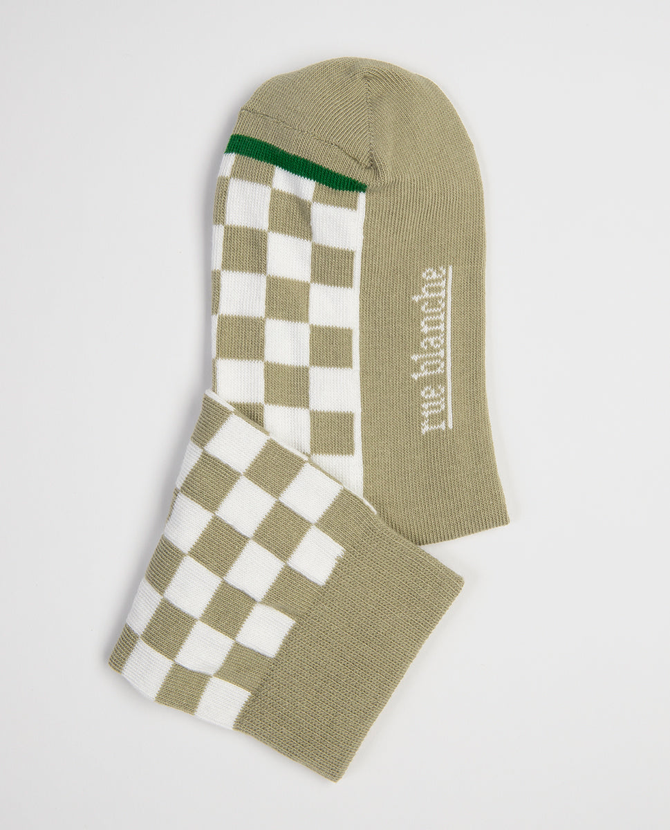 Chausse Damier 23p Tilleul