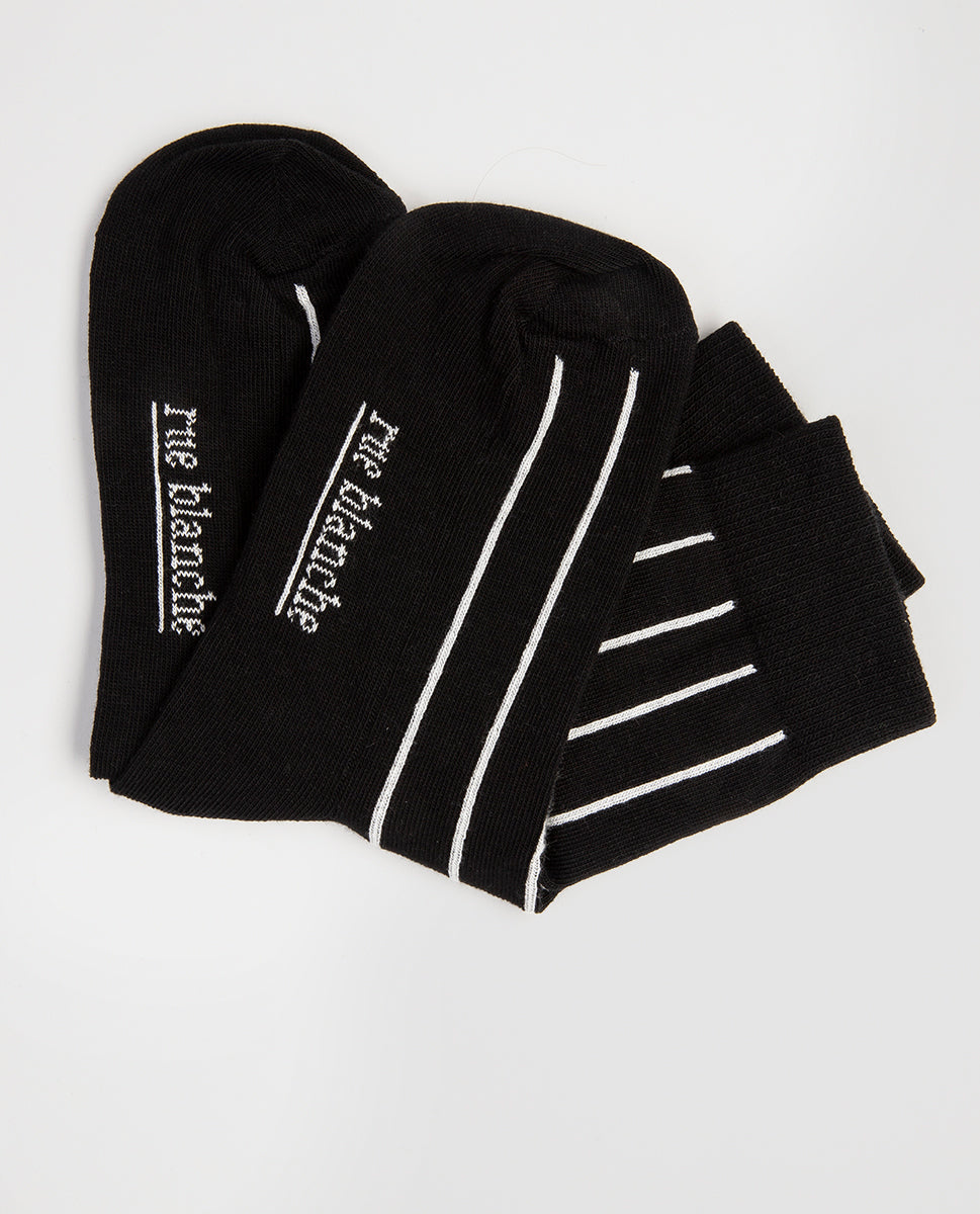 Chausse Lignee 23p Noir